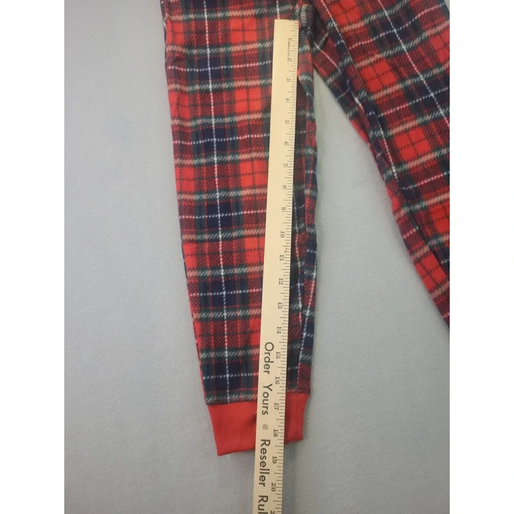 Old Navy Unisex Youth Medium Sz 6-7 Plaid Flannel Pocketed Pajama Pants NWT‎